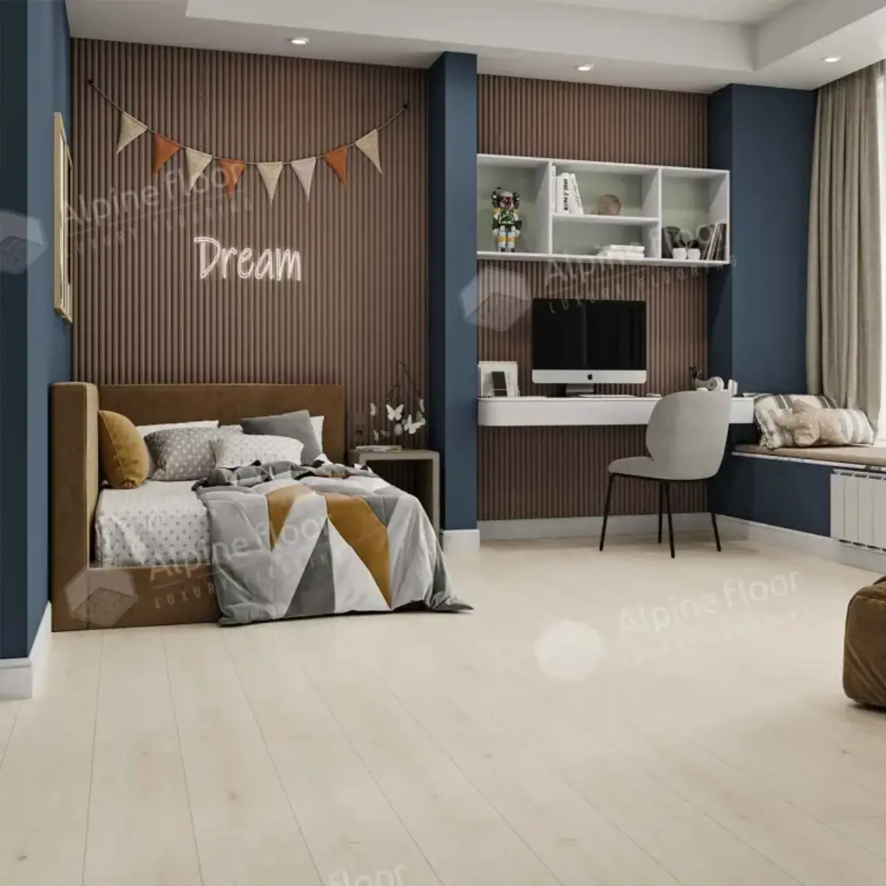 Кварцвинил Alpine Floor Grand Sequoia Lvt Еco 11-2502 Гиперион