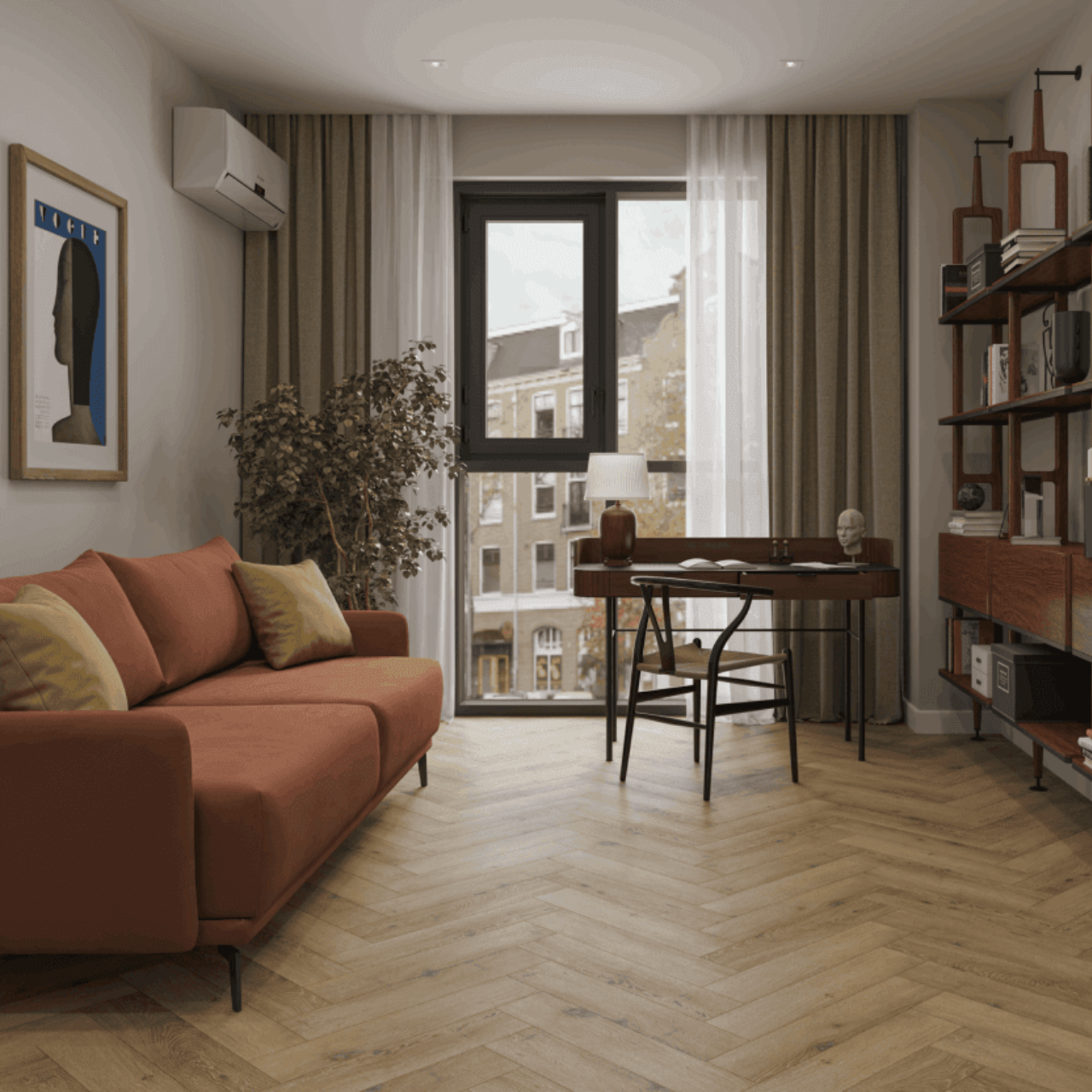 Кварцвинил Norland Parquet S 1055-13 Breeze