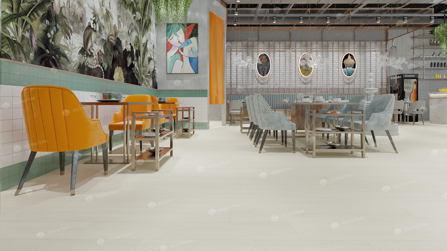 Кварцвинил Alpine Floor Intense Eco 9-5 Зимний лес