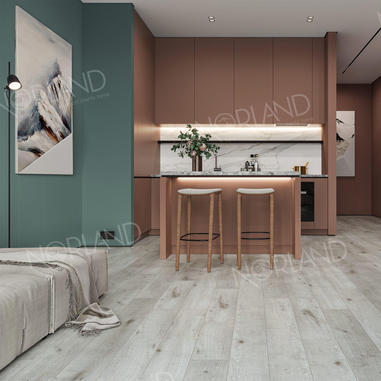 Ламинат Norland Elegant LF301-16 Дуб Ислай