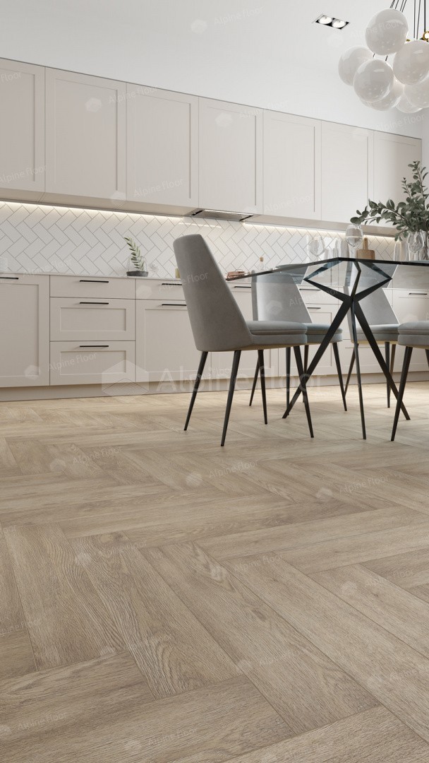 Кварцвинил Alpine Floor Parquet Lvt Eco 16-3 Дуб Ваниль Селект