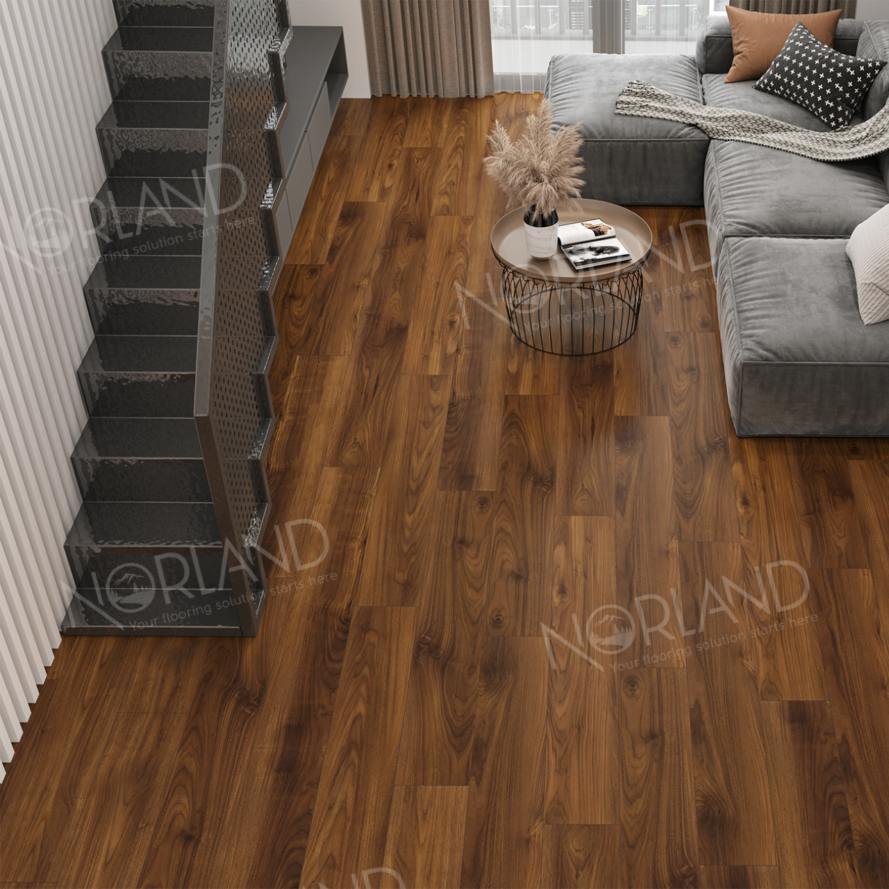 Ламинат Norland Elegant Strong LF302-19 Орех Кипр