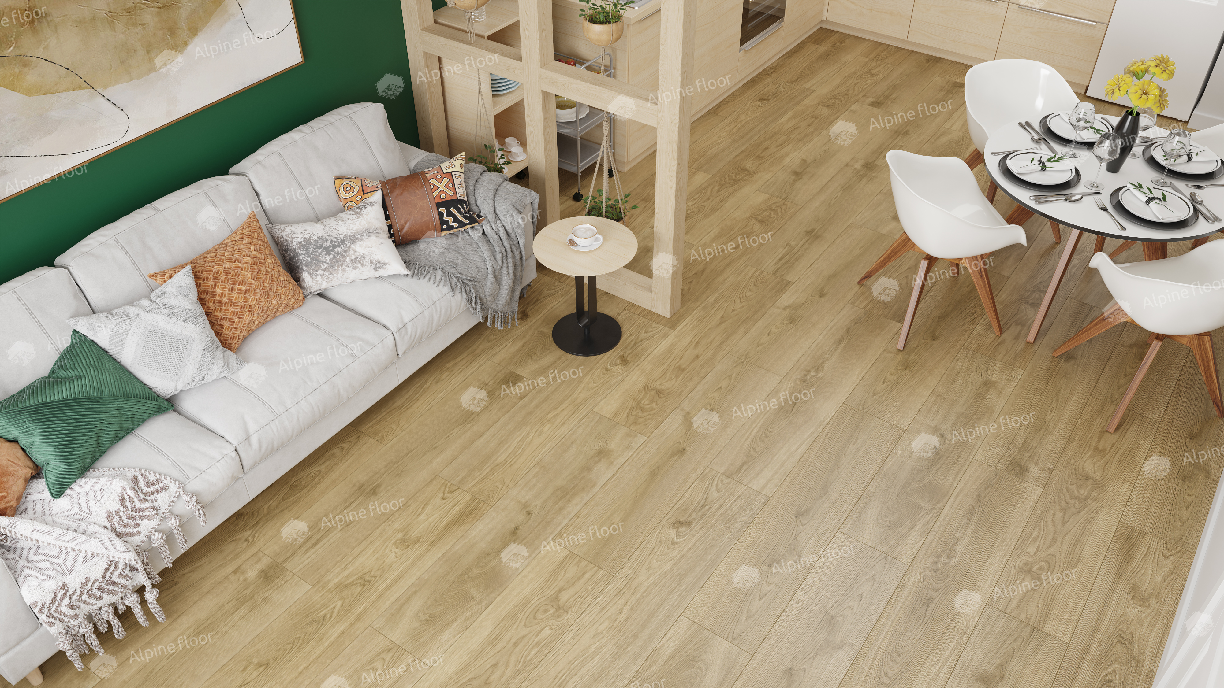 Ламинат AlpineFloor Aqua Life XL LF104-06 Дуб Маджоре