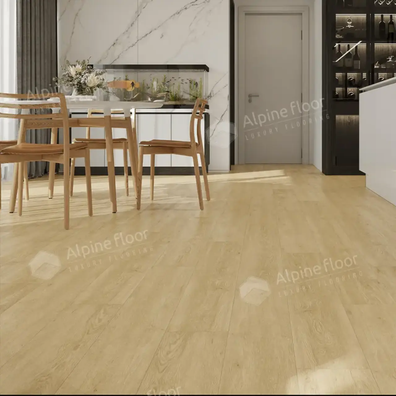 Кварцвинил Alpine Floor Liberty Loose Lay ECO 23-2 Дуб Ваниль Селект