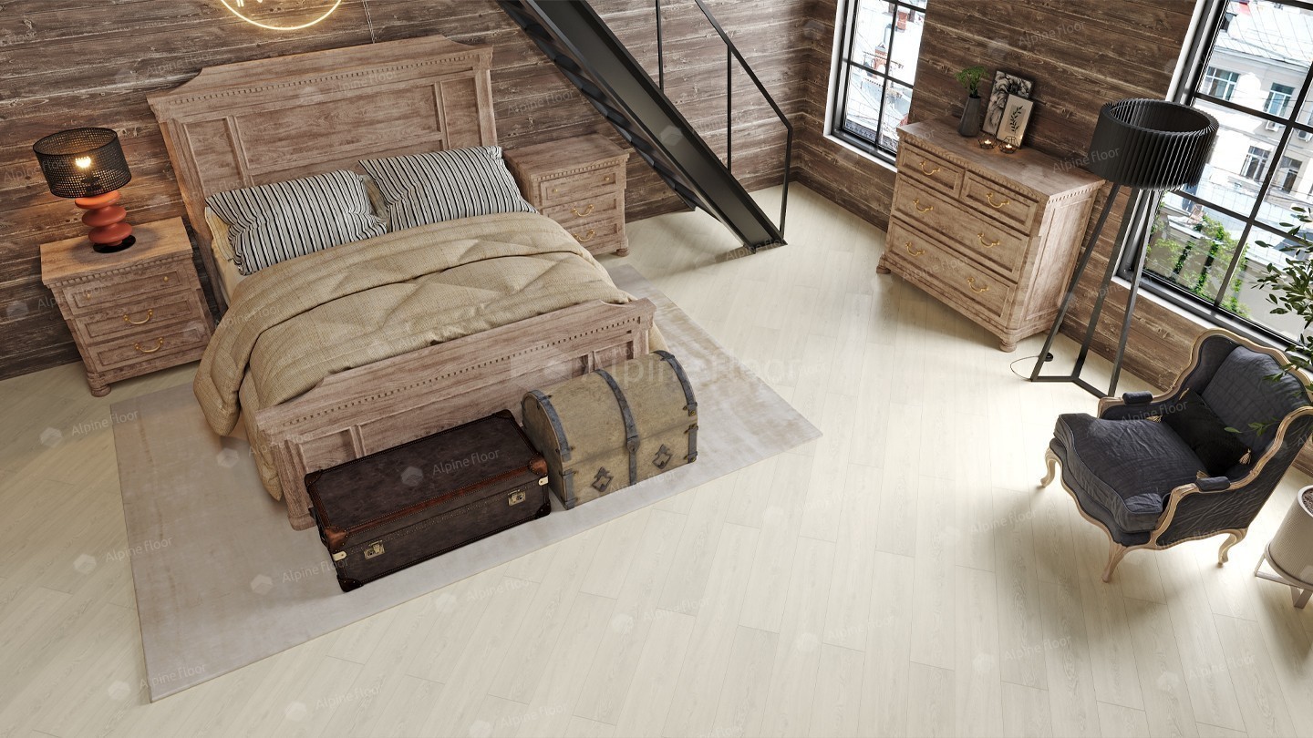 Кварцвинил Alpine Floor Classic Light Еco 134-77 Дуб Арктик