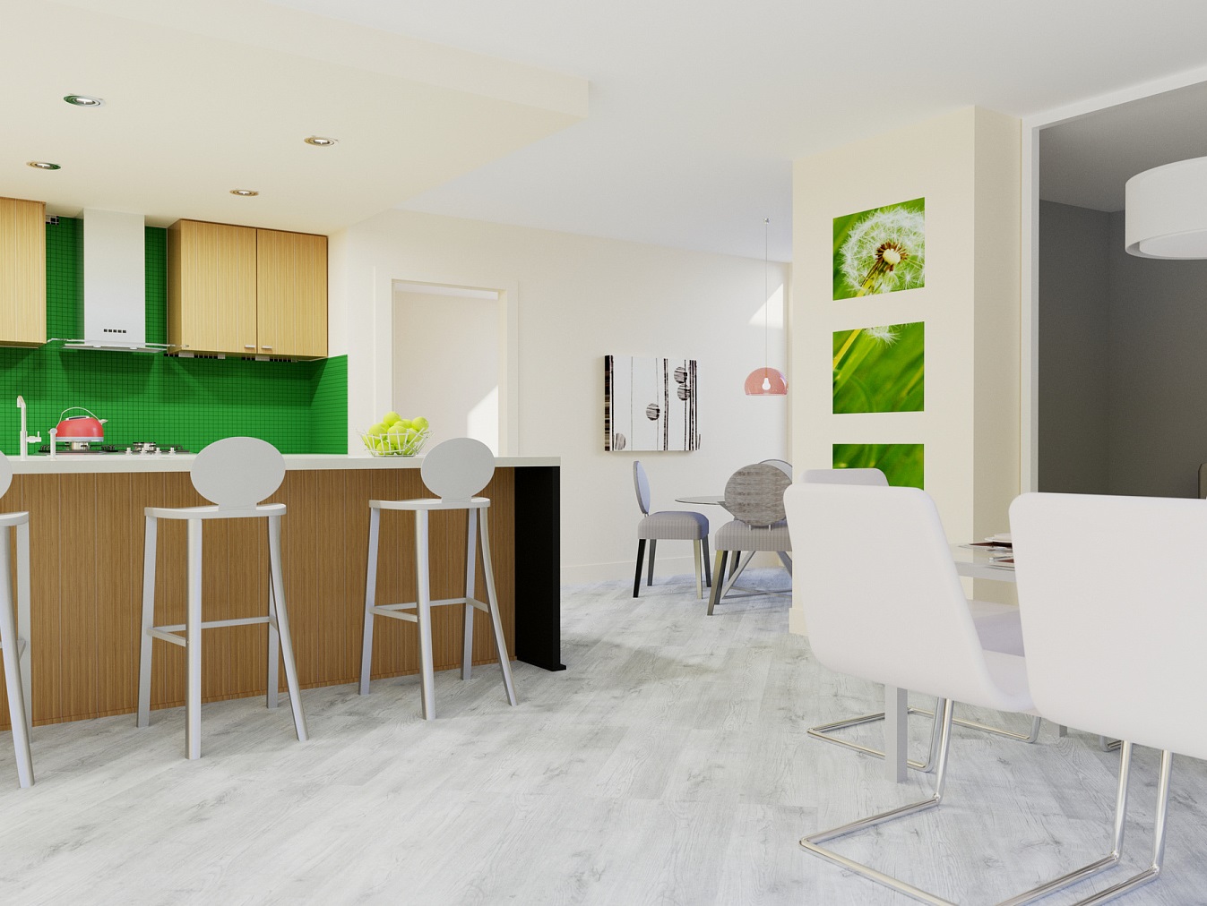 Кварцвинил Fine Floor Light FF-1377 Дуб Веллингтон
