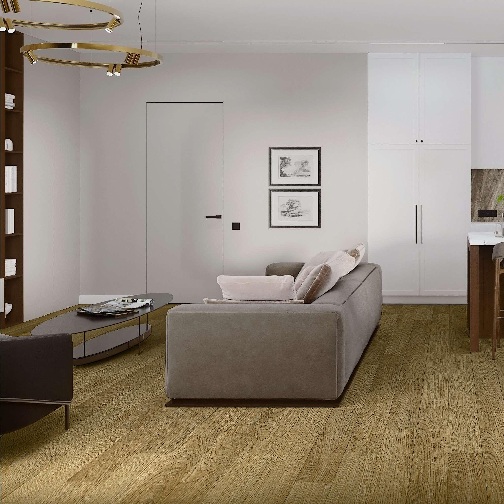 Кварцвинил Damy Floor Family 190902EL-07F Дуб Золотой