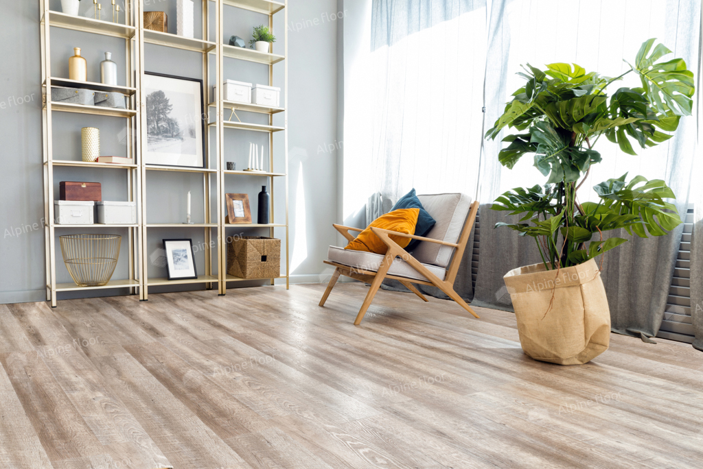 Кварцвинил Alpine Floor Real Wood Еco 2-10 Дуб Carry