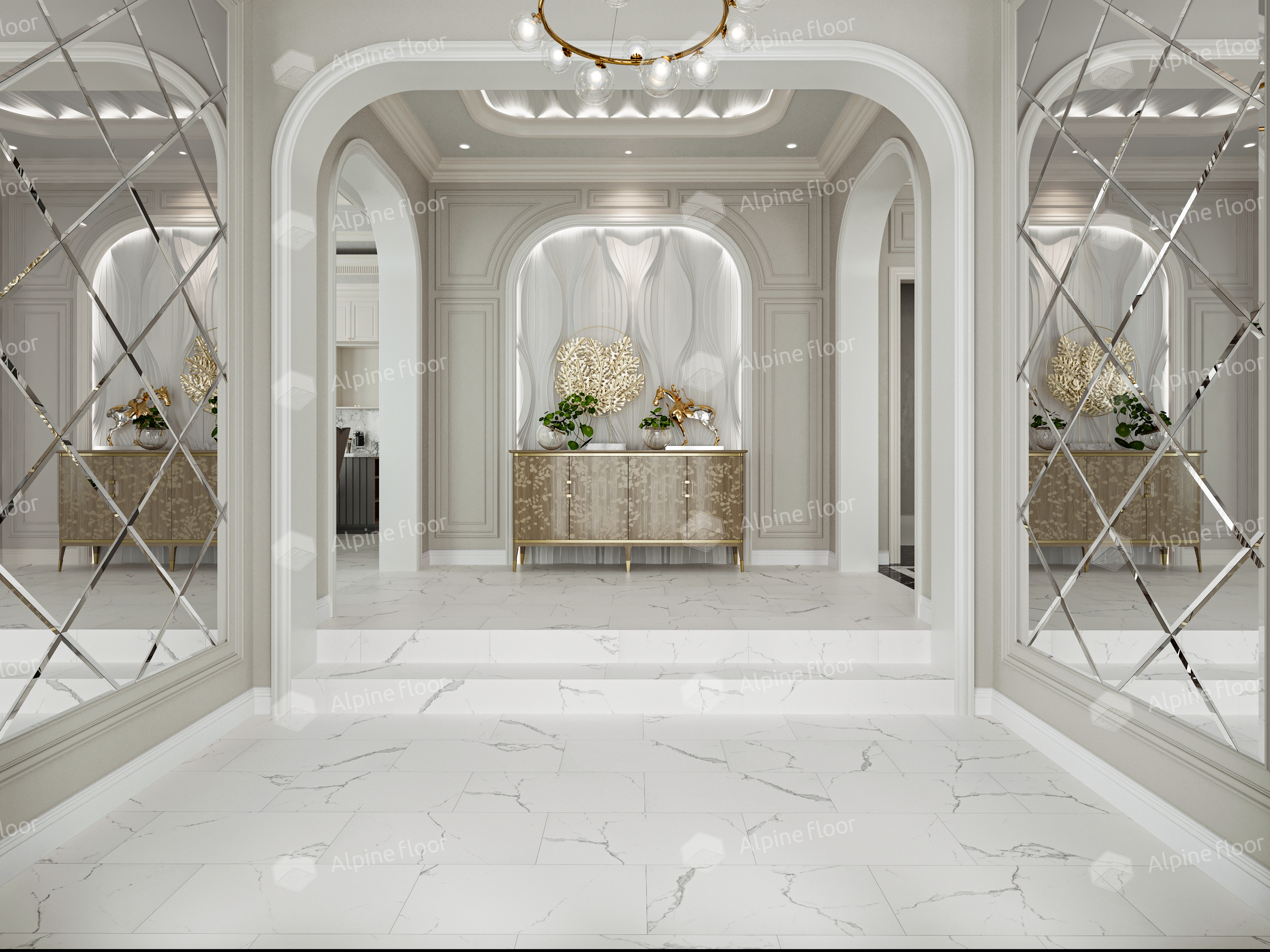 Кварцвинил Alpine Floor Light Stone Eco 15-8 Гранд Каньон