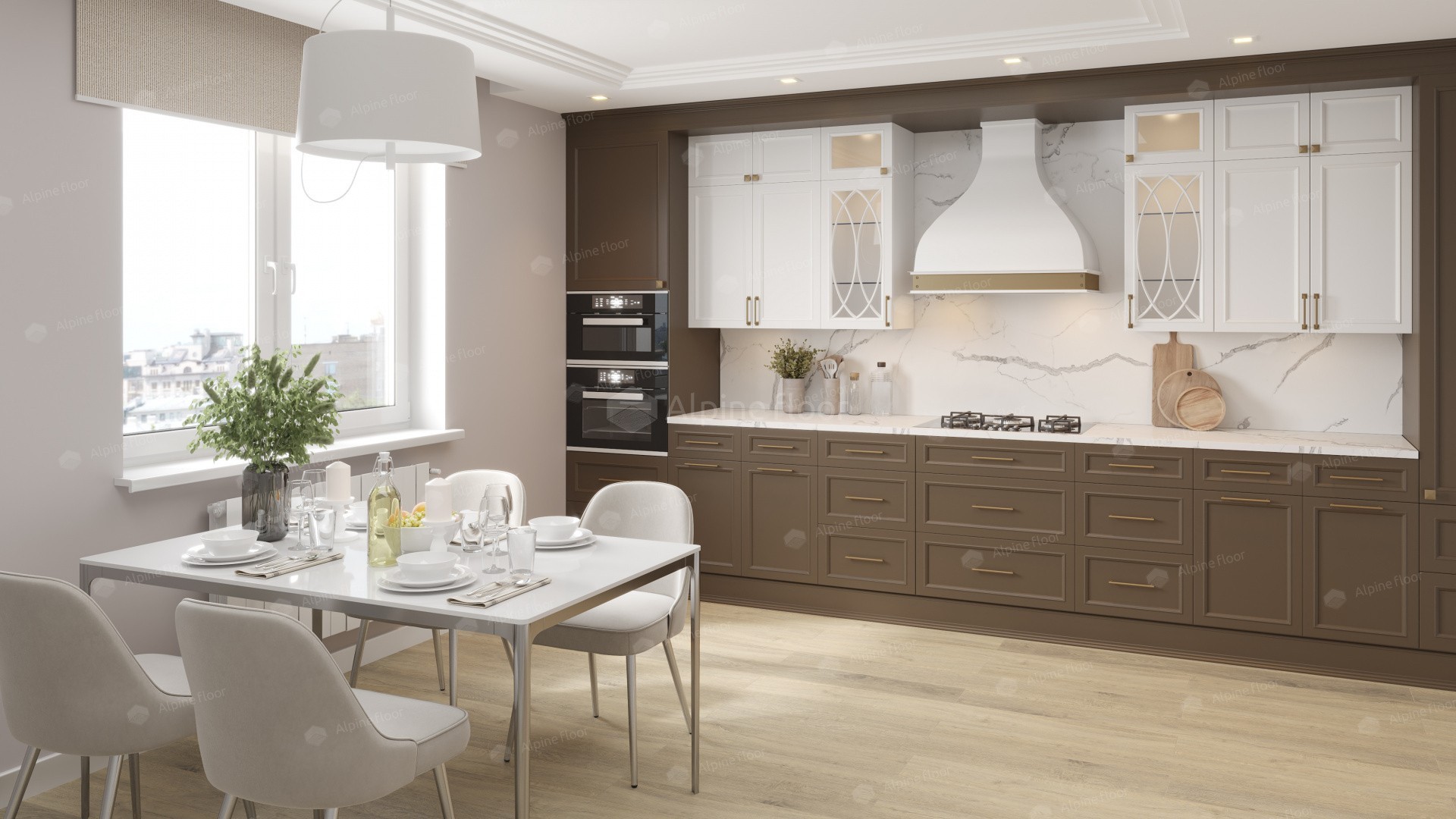 Кварцвинил Alpine Floor Premium XL Eco 7-12 Дуб капучино