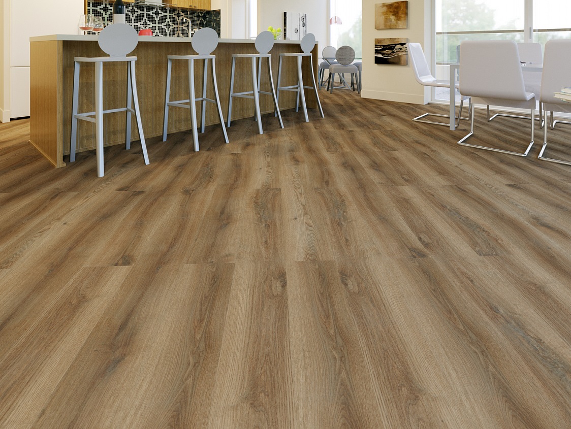 Кварцвинил Fine Floor Light FF-1335 Дуб Брага