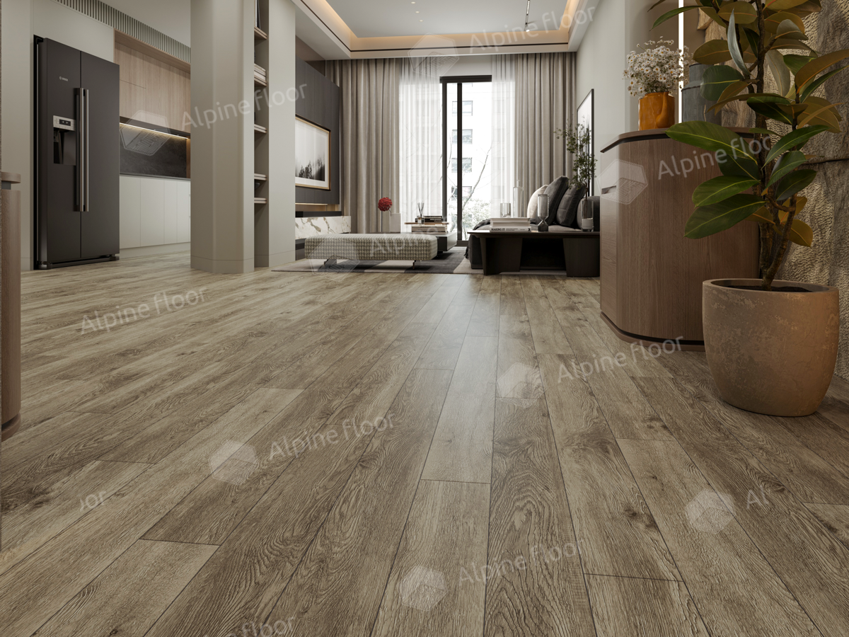 Кварцвинил Alpine Floor Grand Sequoia Village Eco 11-807 Венге Грей