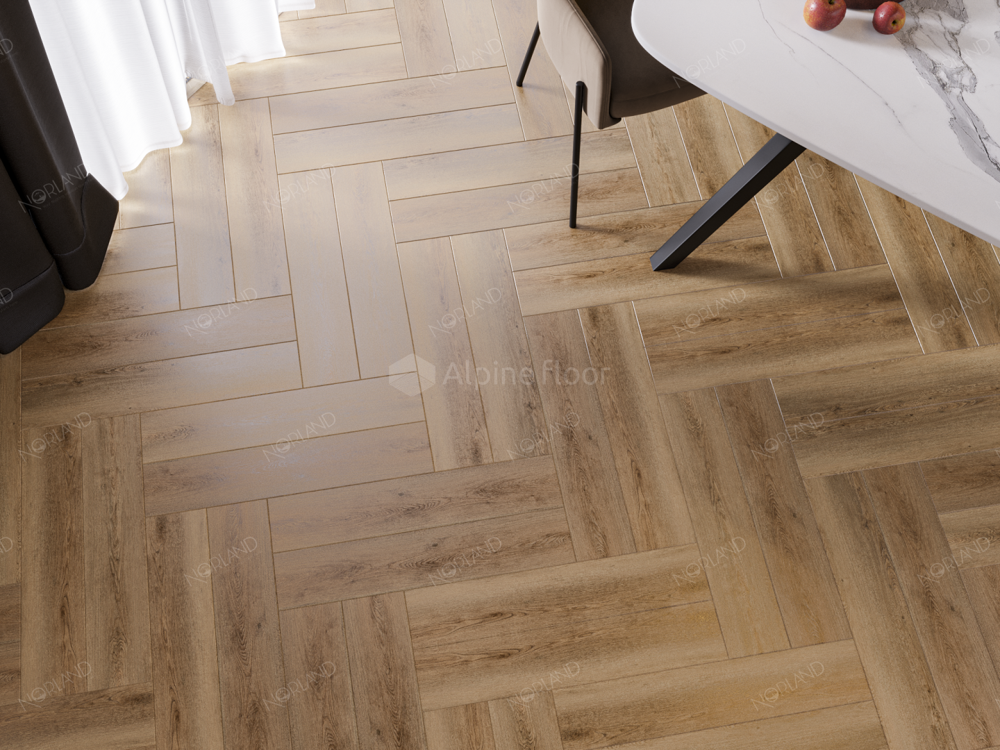 Кварцвинил Norland Lagom Parquet Spc 1033-10 Mot