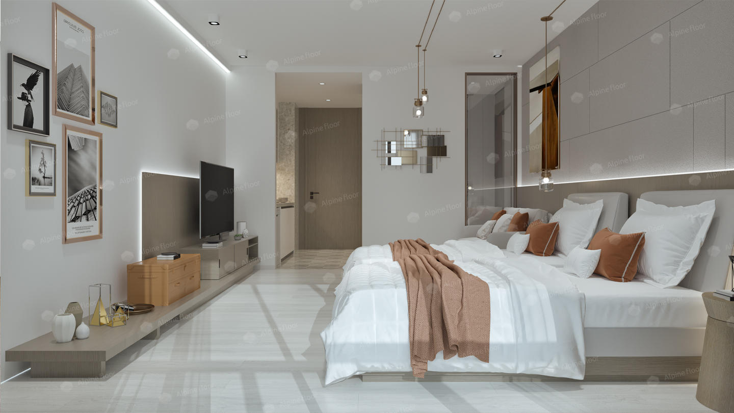 Кварцвинил Alpine Floor Intense Eco 9-9 Белый лес