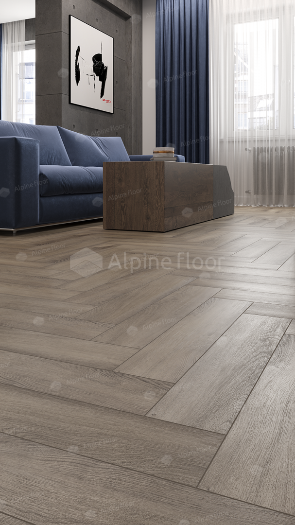Кварцвинил Alpine Floor Parquet Light Еco 13-15 Дуб Исида