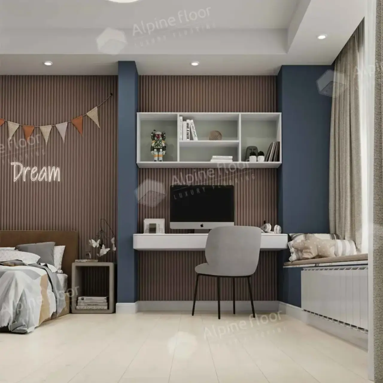 Кварцвинил Alpine Floor Grand Sequoia Lvt Еco 11-2502 Гиперион