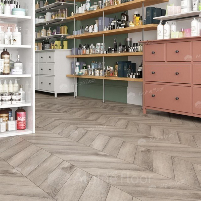Кварцвинил Alpine Floor Chevron Alpine Lvt Eco 20-8 Дуб Исида