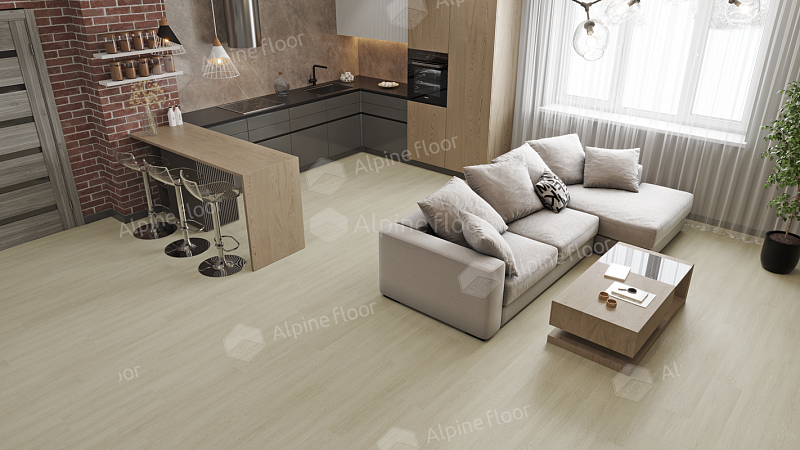 Кварцвинил Alpine Floor Solo Plus Еco 14-501 Ленто