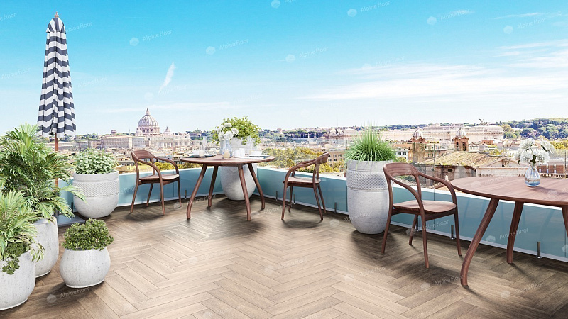 Кварцвинил Alpine Floor Parquet Lvt Eco 16-10 Макадамия