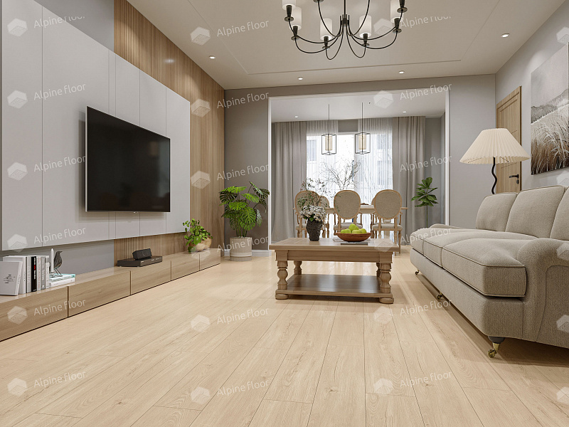 Кварцвинил Alpine Floor Sequoia Spc Еco 6-10 Секвойя Классик