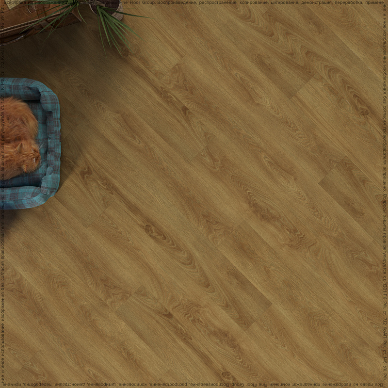 Кварцвинил Fine Floor Wood FF-1508 Дуб Квебек