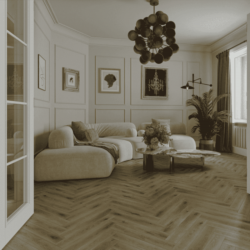Ламинат Norland Herringbone Elegant 10 LF306-41 Дуб Элла
