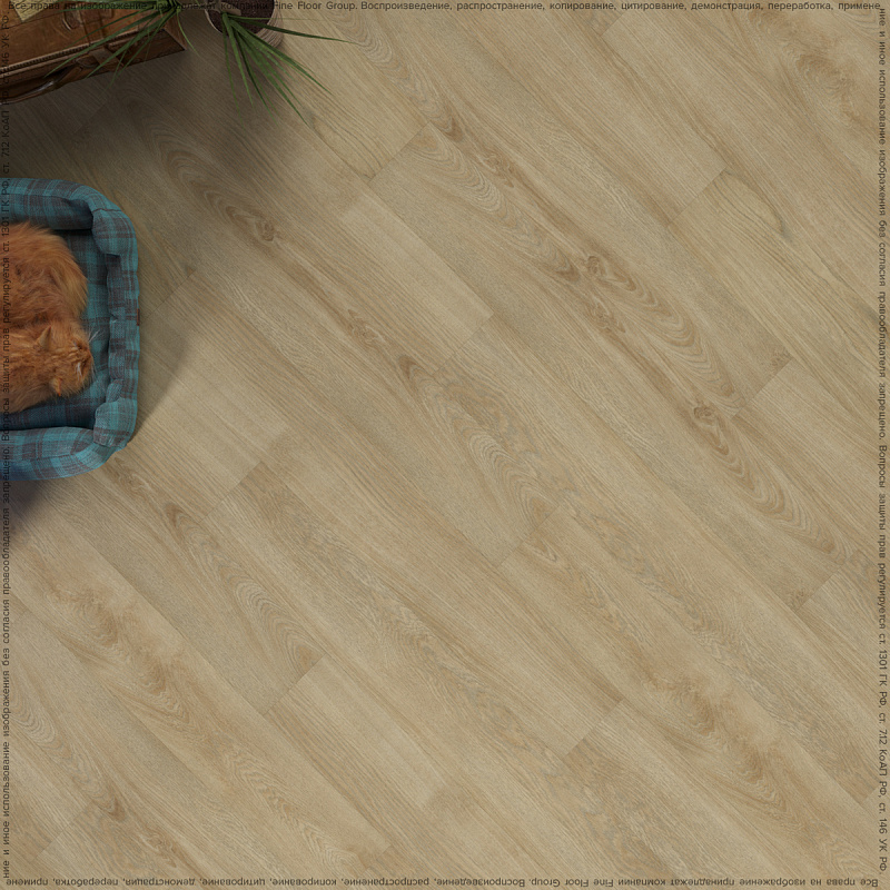 Кварцвинил Fine Floor Wood FF-1437 Дуб Лиенц