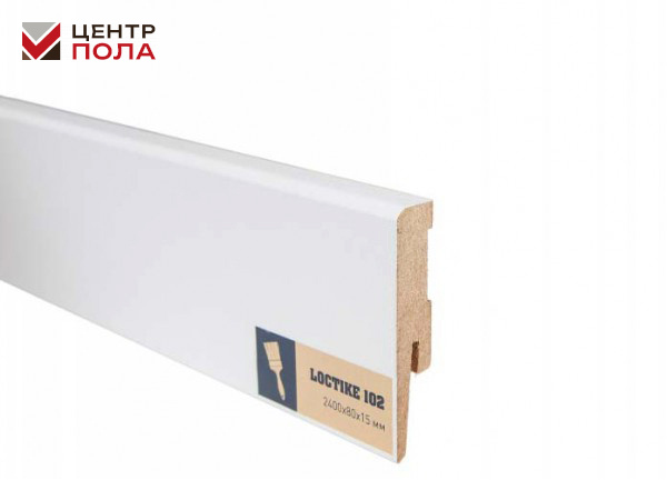 Плинтус MDF Arbiton Loctike 102 2400х80х15 мм