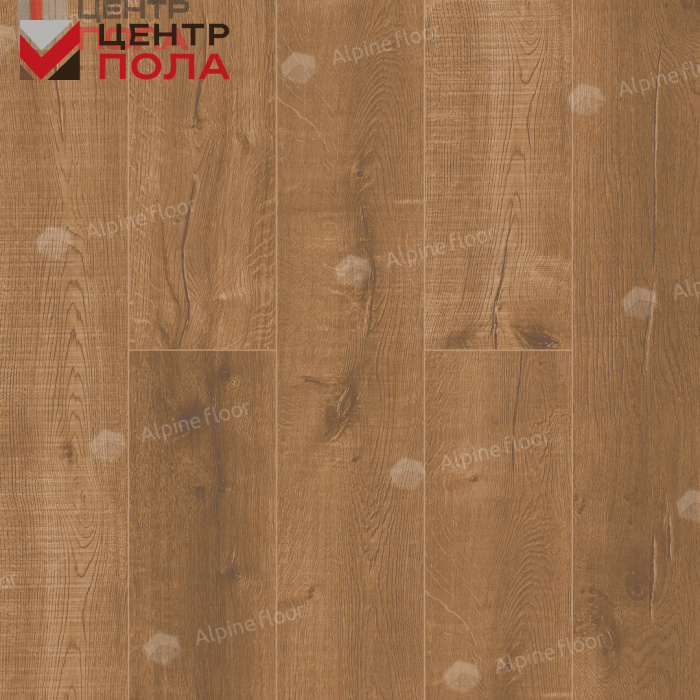 Кварцвинил Alpine Floor Real Wood Eco 2-1 Дуб Royal