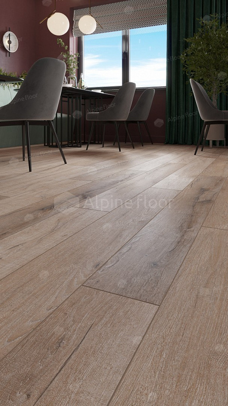 Кварцвинил Alpine Floor Premium XL Eco 7-20 Дуб Персиковый