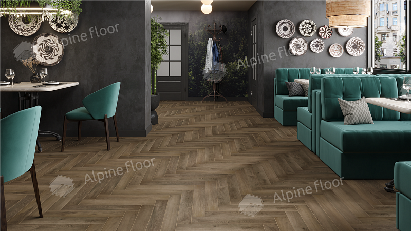 Ламинат AlpineFloor Herringbone 12 Pro LF106-11 Анжу
