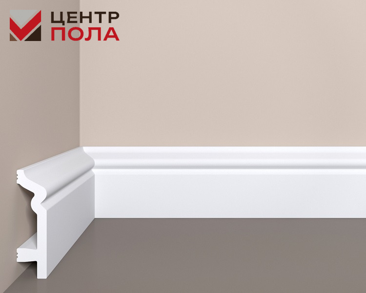 Плинтус напольный Bello Deco П2 80х22х2000 мм