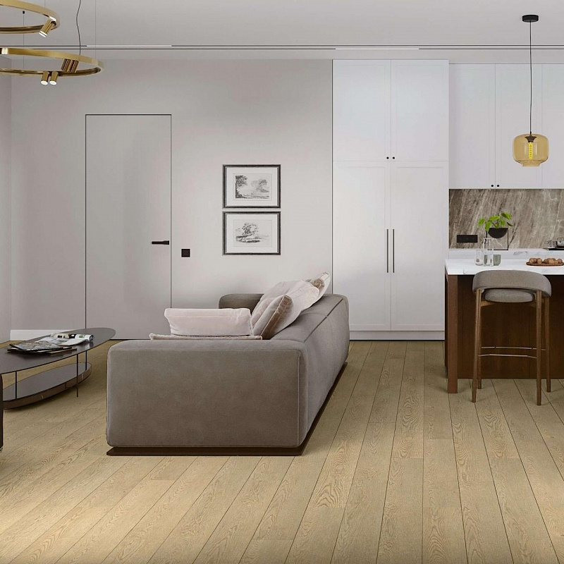 Кварцвинил Damy Floor Family LVT 0030-2-LVT Дуб Латте