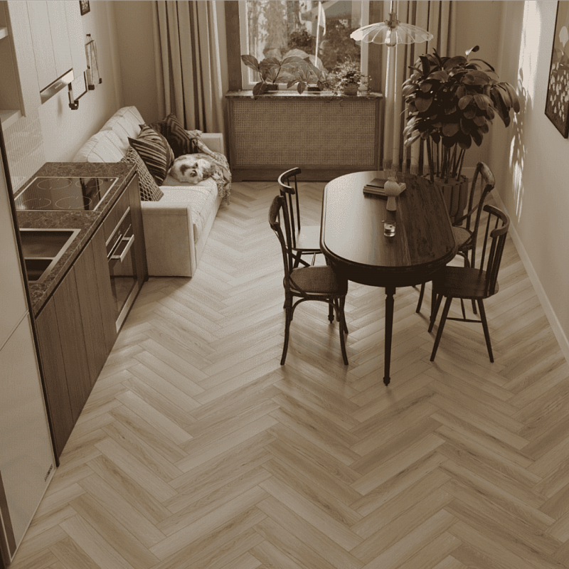 Ламинат Norland Herringbone Elegant 10 LF306-33 Дуб Иония