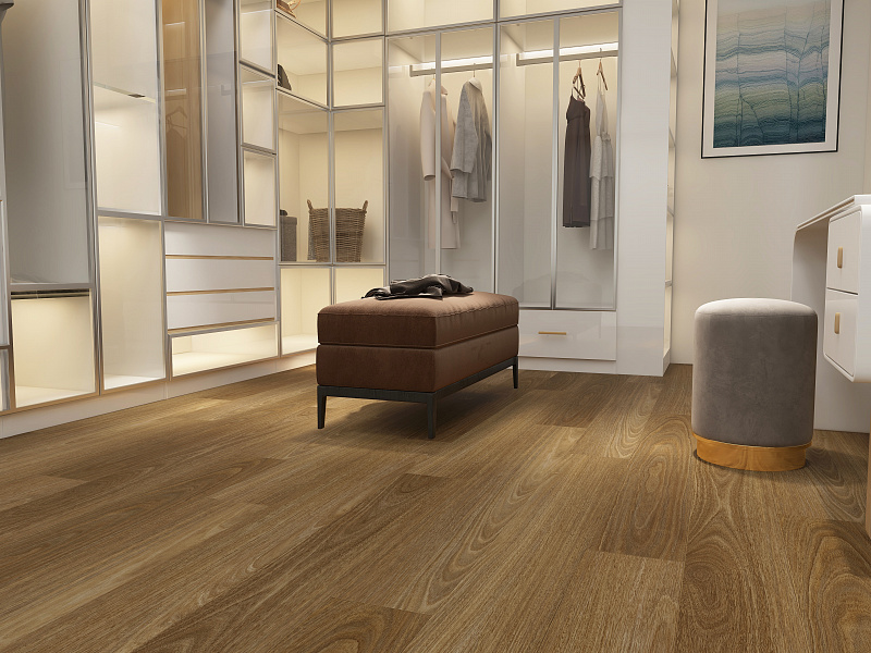 Кварцвинил CM Floor ScandiWood 44 Тик Малазийский