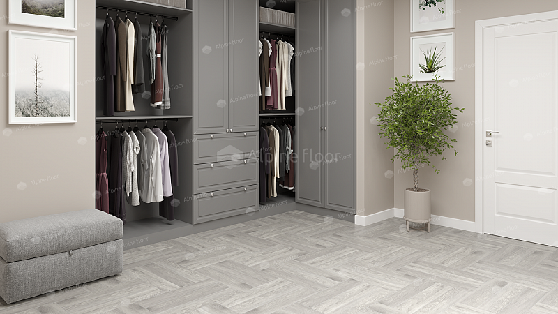 Кварцвинил Alpine Floor Parquet Light Еco 13-21 Дуб Полис