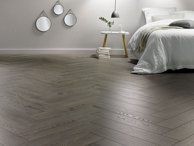 Ламинат Homflor Herringbone 8 BR 542 Volcano