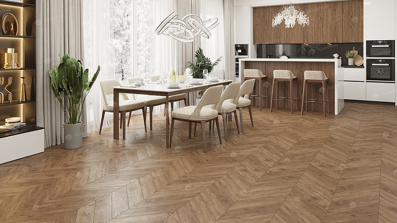 Кварцвинил Alpine Floor Chevron Alpine Eco 18-10 Гевуина