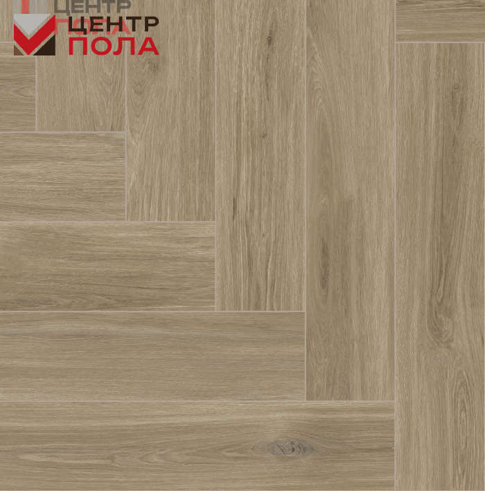 Кварцвинил The Floor Herringbone P6002 York Oak HB