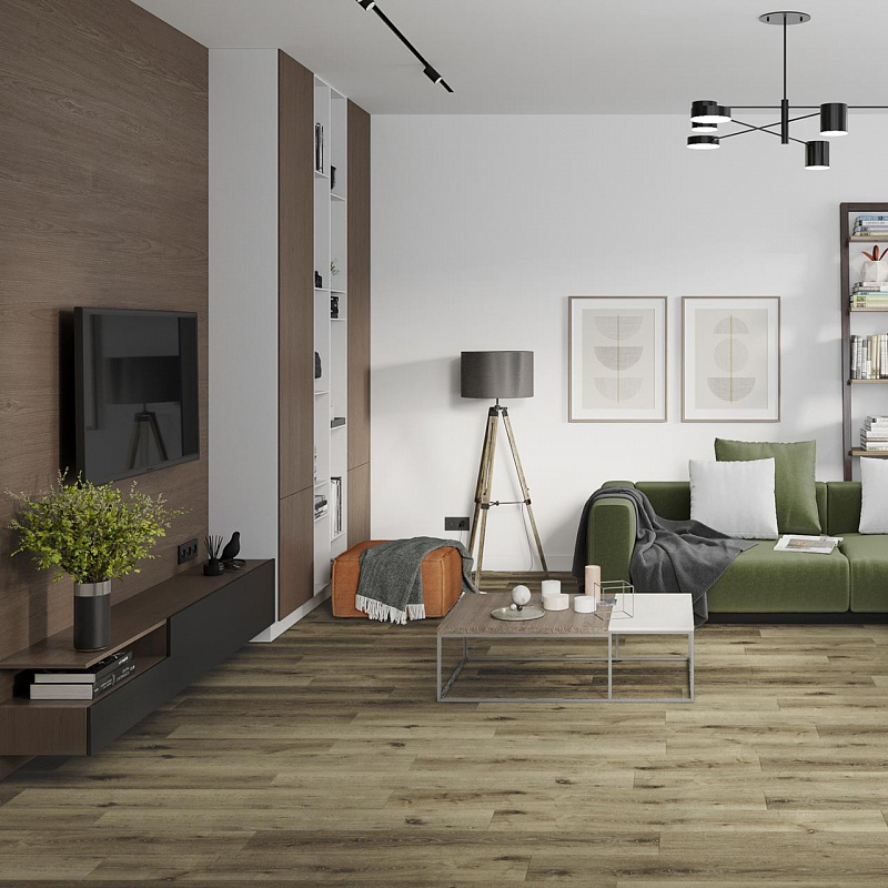 Кварцвинил Damy Floor Family LVT T7020-4-LVT Дуб Провинциальный