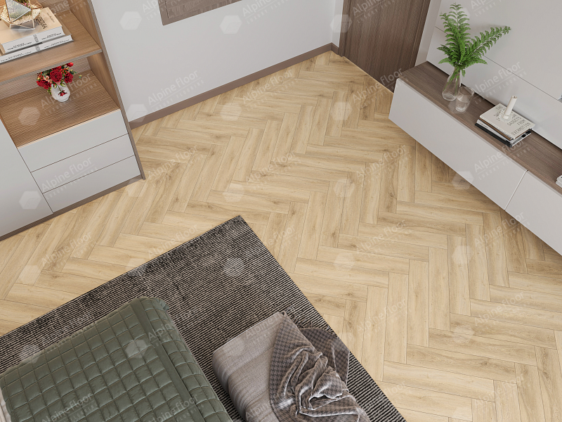 Кварцвинил Alpine Floor Parquet Light Еco 13-24 Дуб Ригель