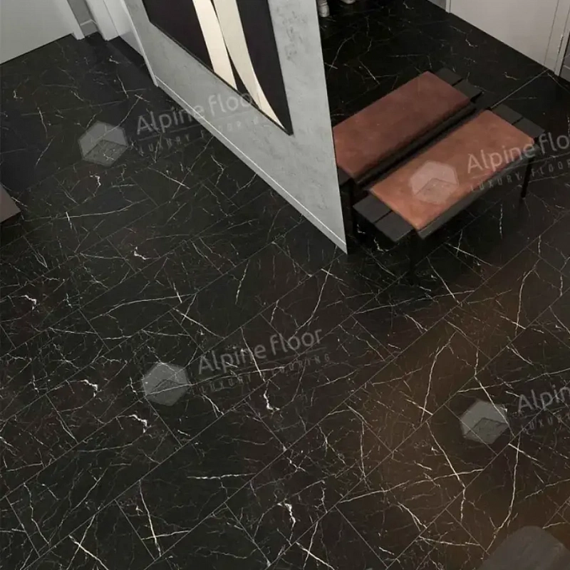 Кварцвинил Alpine Floor Light Stone Eco 15-21 Неро