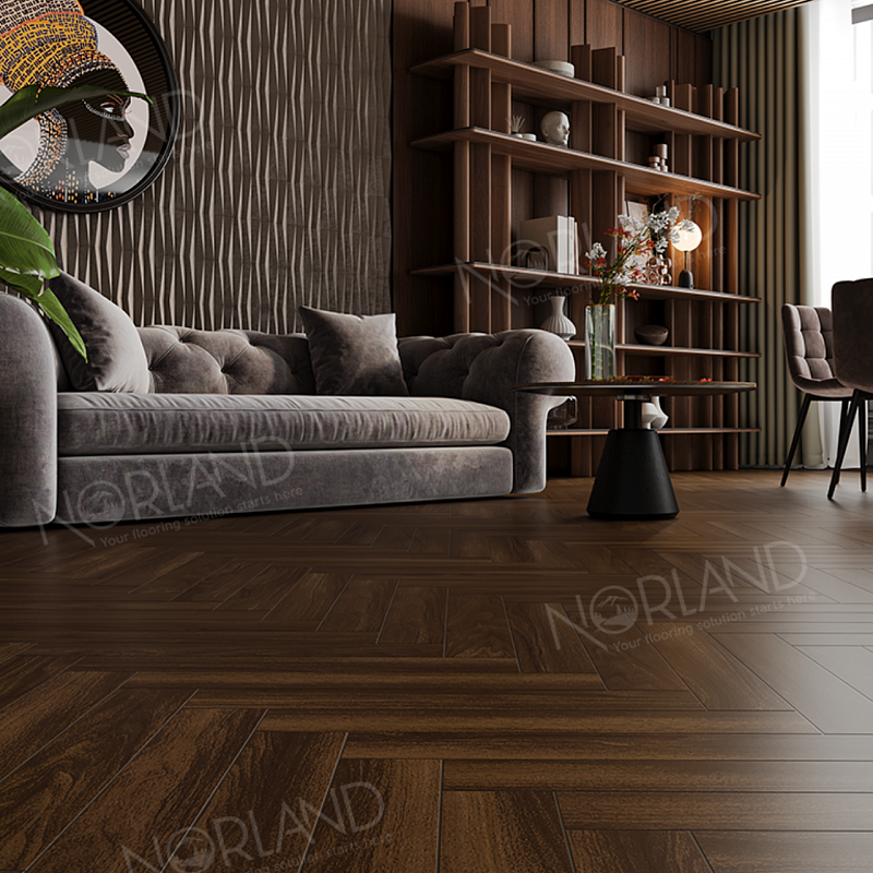 Ламинат Norland Herringbone Elegant Strong LF304-22 Дуб Треско