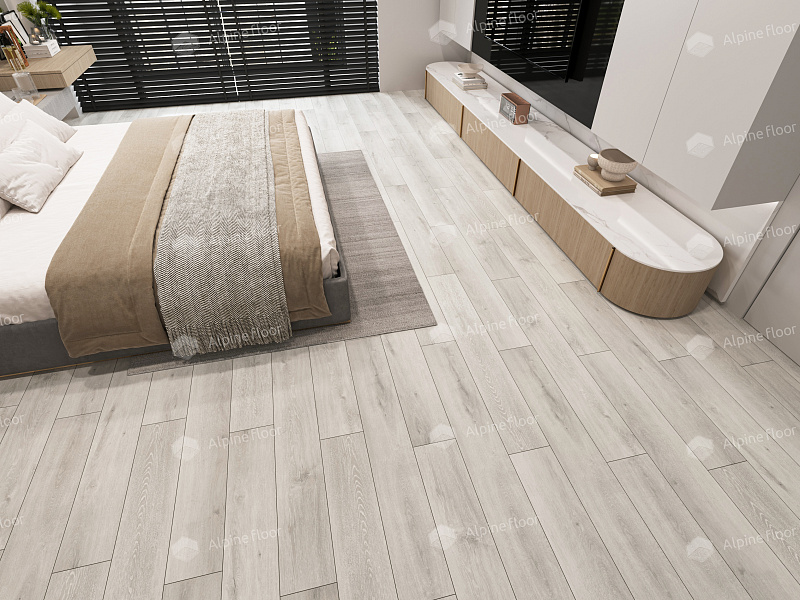 Кварцвинил Alpine Floor Classic Eco 134-5 Ясень Серый