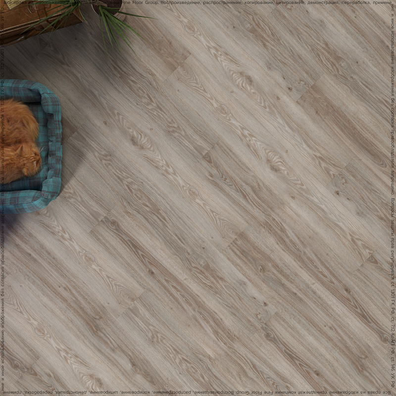 Кварцвинил Fine Floor Wood FF-1514 Дуб Шер