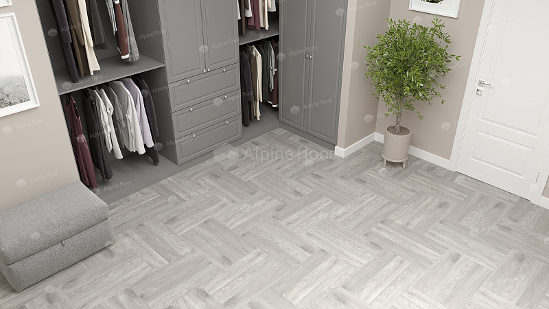 Кварцвинил Alpine Floor Parquet Lvt Eco 16-21  Дуб Полис