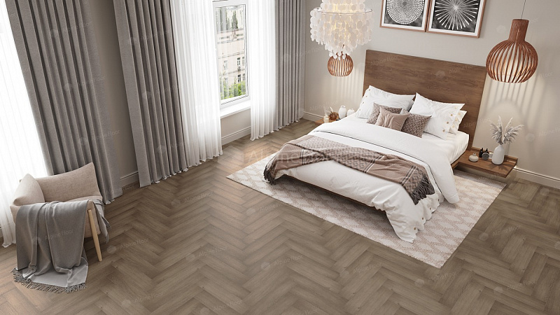 Кварцвинил Alpine Floor Parquet Light Еco 13-7 Дуб Насыщенный