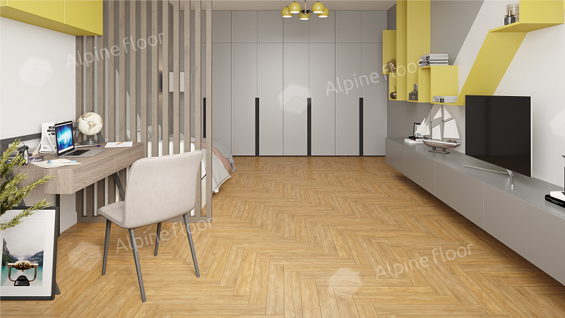 Ламинат AlpineFloor Herringbone 8 Pro LF102-4 Дуб Тулуза
