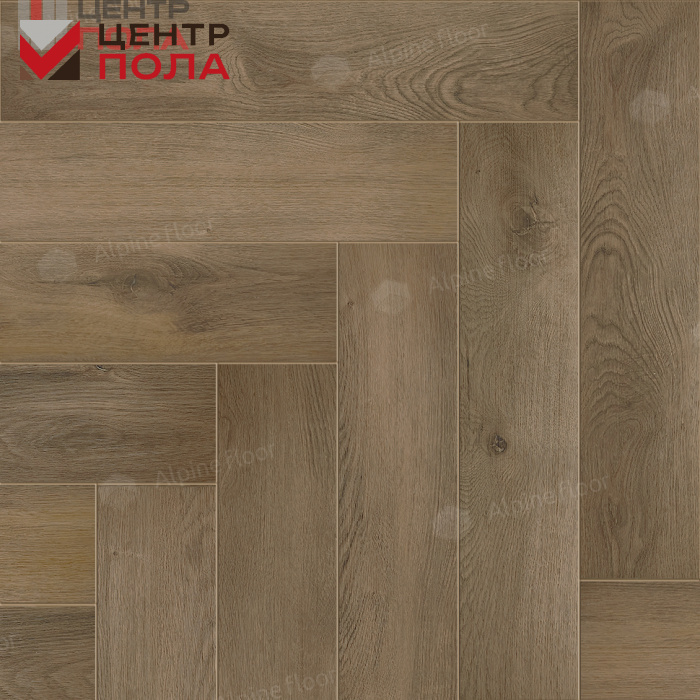 Кварцвинил Alpine Floor Parquet Light Еco 13-7 Дуб Насыщенный