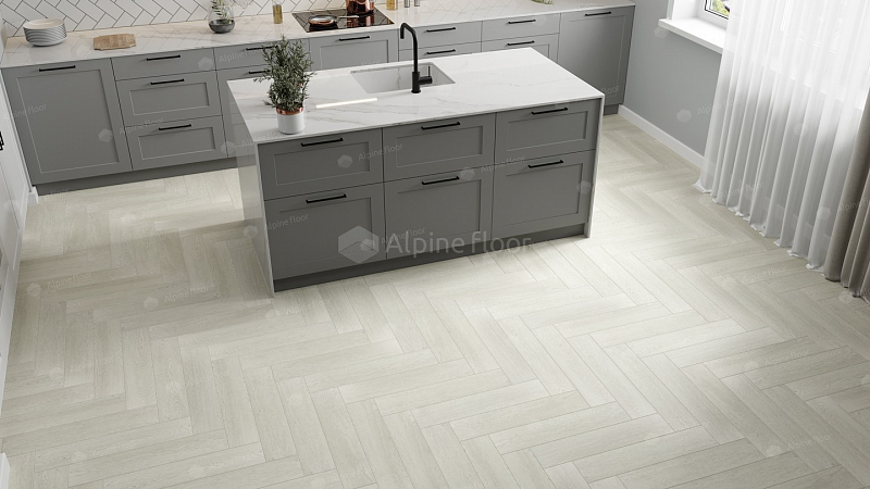 Кварцвинил Alpine Floor Parquet Lvt Eco 16-6 Зимний Лес